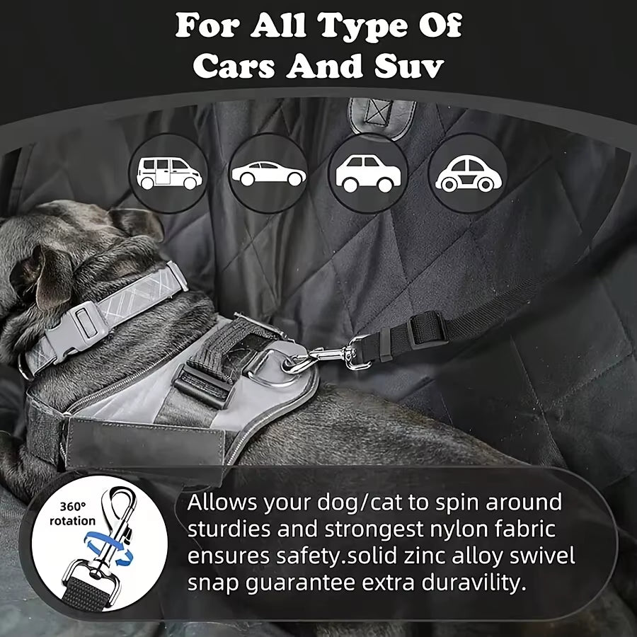 Dog Seat Belt for Vehicle Secure, Pet Car Tether Safety Leash for Dogs in Vehicles, Dog Seatbelt Tether, Christmas Gift