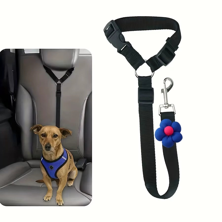 Dog Seat Belt for Vehicle Secure, Pet Car Tether Safety Leash for Dogs in Vehicles, Dog Seatbelt Tether, Christmas Gift