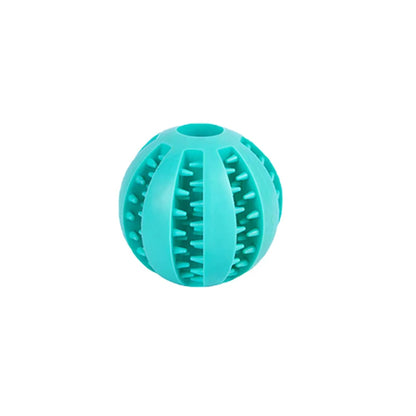 New Pet Dog Toy Interactive Rubber Balls for Small Large Dogs Puppy Cat Chewing Toys Pet Tooth Cleaning Indestructible Dog Ball