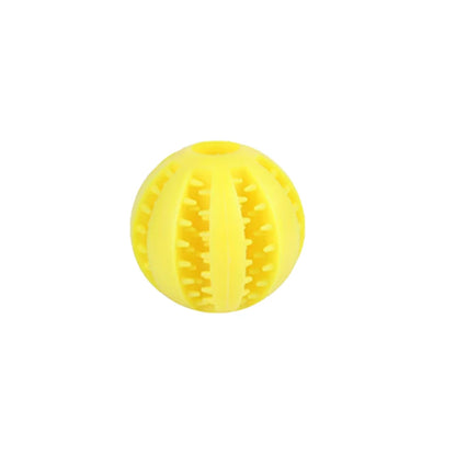 New Pet Dog Toy Interactive Rubber Balls for Small Large Dogs Puppy Cat Chewing Toys Pet Tooth Cleaning Indestructible Dog Ball